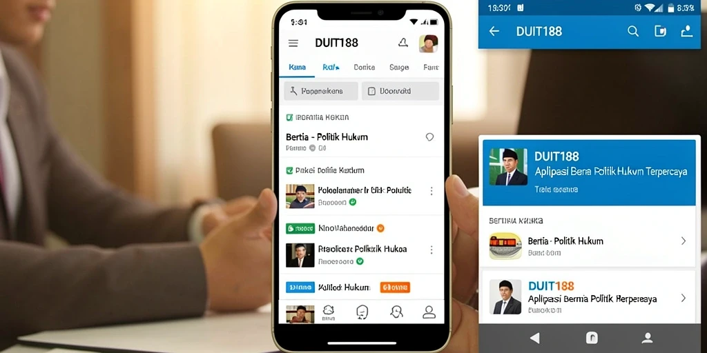 Tampilan antarmuka DUIT188 yang informatif dan mudah digunakan.