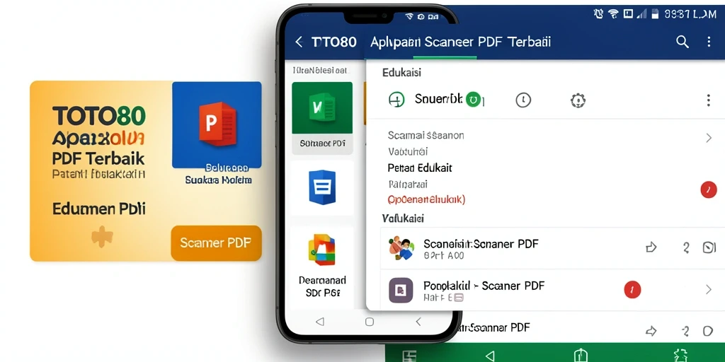 Tampilan antarmuka pemindaian TOTO80 yang user-friendly.