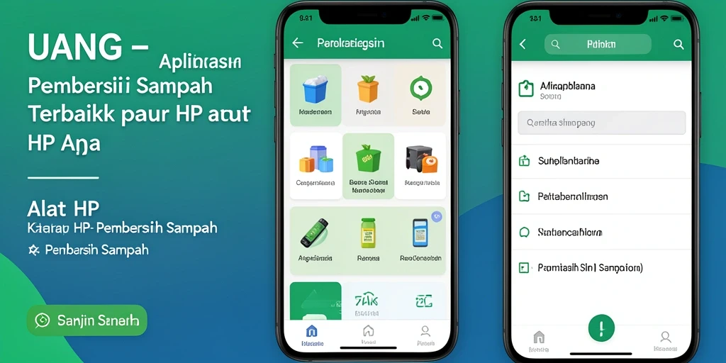Tampilan antarmuka UANG yang sederhana dan fungsional.